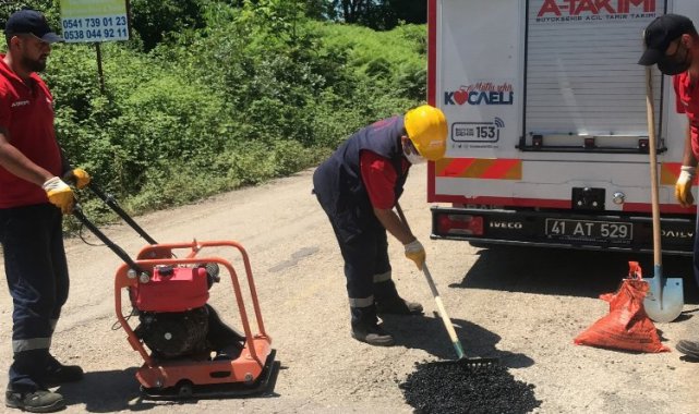 Kocaeli kırsal mahalleleri hizmete doydu