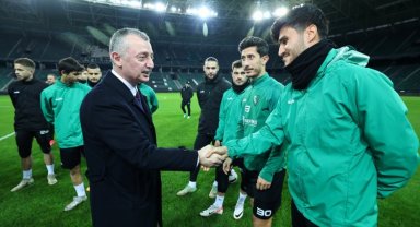 Kocaeli'de kritik maç öncesi moral ziyareti