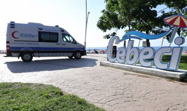 Kocaeli'de mavi ambulanslar sağlığa mekik dokudu