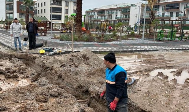 Manisa Akhisar'da yeni yerleşim bölgesine sağlıklı altyapı