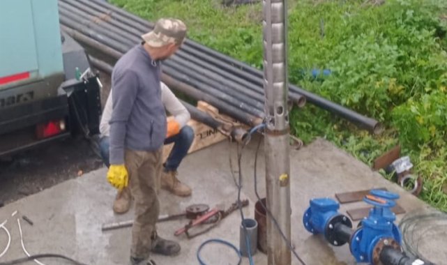 Manisa Saruhanlı'da yeni sondaj faaliyette