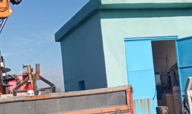 Manisa'da arızalanan motopompa anında müdahale