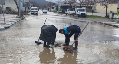 MASKİ'nin yağış müdahalesi sürüyor