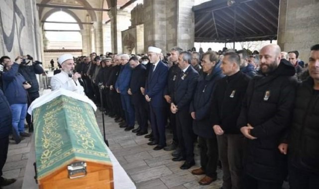 Özgür Yankaya'nın babası İsmail Yankaya son yolculuğuna uğurlandı