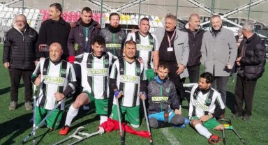 Sakarya Ampute'den Sancaktepe önünde net galibiyet