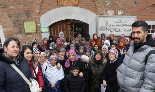 Saruhanlı kadınlardan Manisa'ya ziyaret