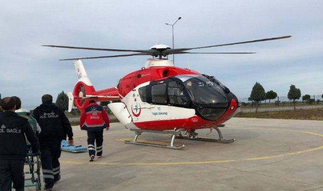 Sivas ambulans helikopteri bekliyor!