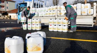 Sıvı gübre desteği çiftçinin ilacı oldu