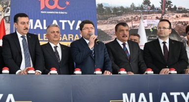 Bakan Tunç Malatya Adalet Sarayı'nın temel atma törenine katıldı