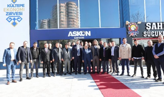 Başkan Büyükkılıç ASKON'un misafiri oldu
