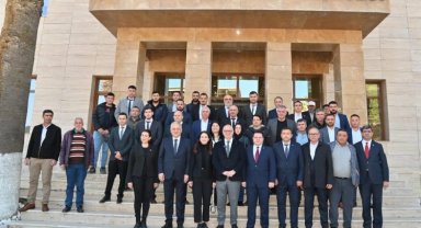 Başkan Ergün Gölmarmara Belediyesi'ni ziyaret etti