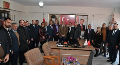 Başkan Ergün'den AK Parti Alaşehir teşkilatına ziyaret