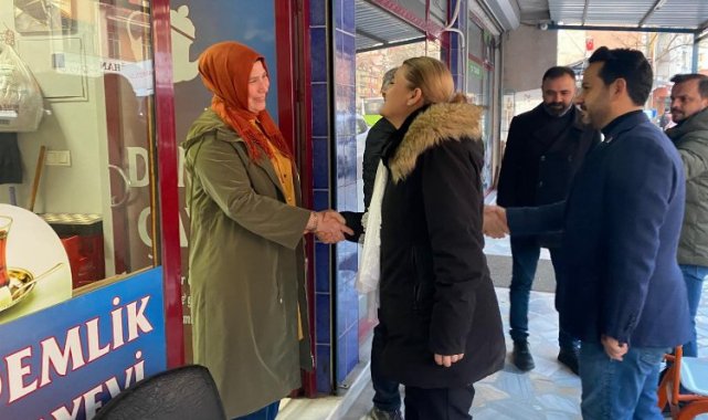 Başkan Hürriyet cemaat, esnaf ve işçilerle buluştu