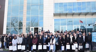 Başkan Yılmaz kahramanlarla buluştu