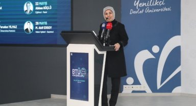 Büyükelçi Merve Kavakcı BTÜ Konuşmaları'nın konuğu oldu