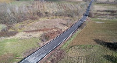 Kandıra Akçakese-Boşnaklar yolunda üstyapı tamam