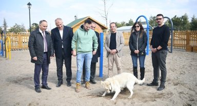 Kayseri'de köpek eğitim parkı Millet Bahçesi'nde hizmete hazır