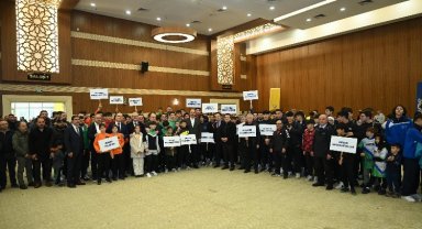 Konya'da amatör spor kulüplerine malzeme desteği