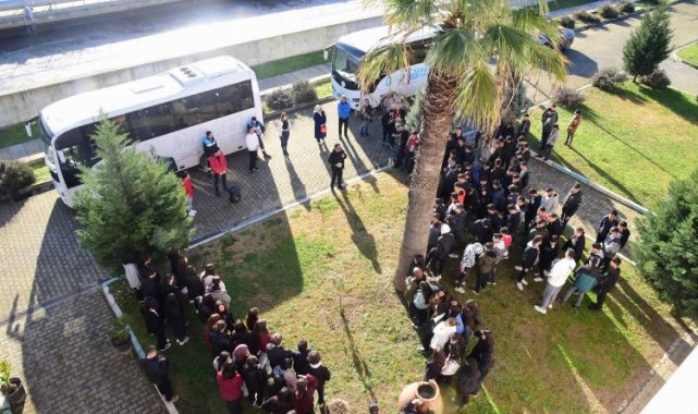 Manisa'da öğrenciler atıksu arıtım sürecini öğreniyor