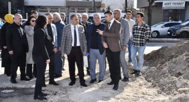 MASKİ Genel Müdürü Burak Aslay çalışmaları yerinde inceledi