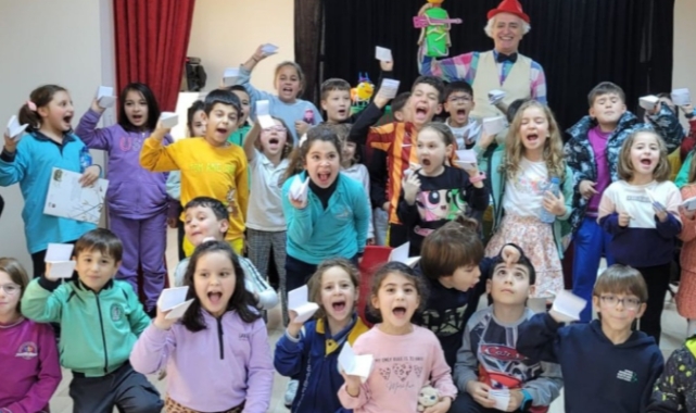Minikler doyasıya eğlendi