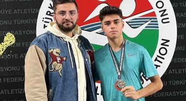 Nevşehirli sporcu Türkiye 2'ncisi oldu
