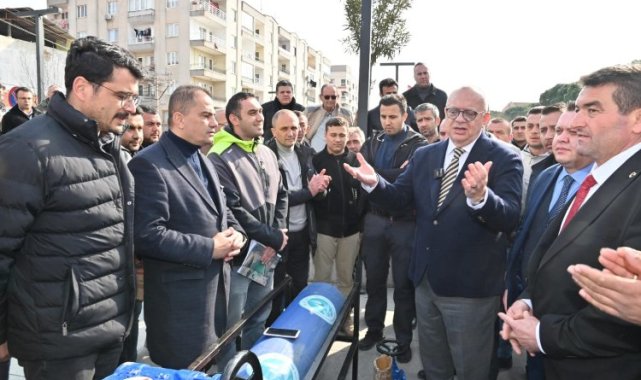 Saruhanlı merkezine daha verimli ve kesintisiz içme suyu