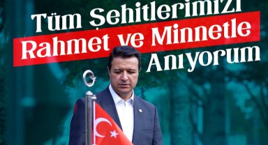 Arıkan'dan duygulandıran Çanakkale ve şehit paylaşımı