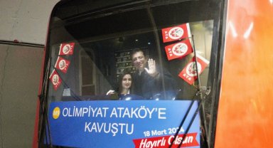 Ataköy-İkitelli metro hattı hizmete girdi