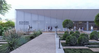 Atatürk Kapalı Spor Salonu ayağa kalkıyor