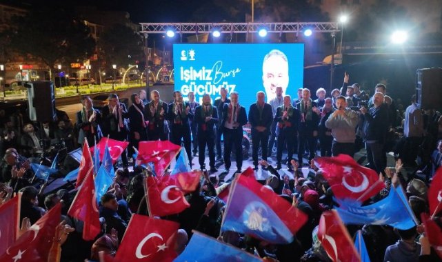 Başkan Aktaş'a Gürsu'da sevgi seli
