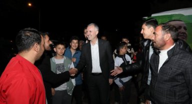Başkan Alper Taban Teravih Programları'nda vatandaşla buluşuyor