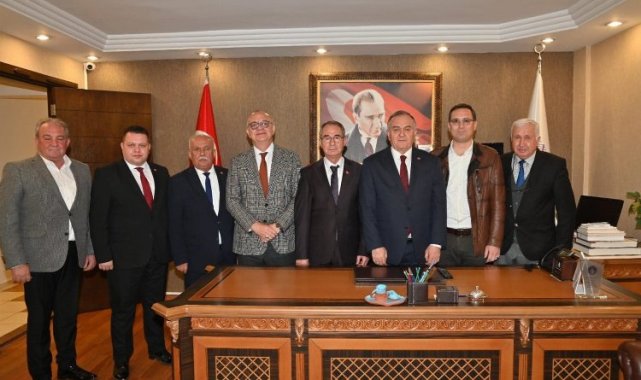 Başkan Ergün MESOB'ta