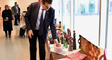 Bursa Osmangazi'de ALBAM sakinlerinden özel sergi