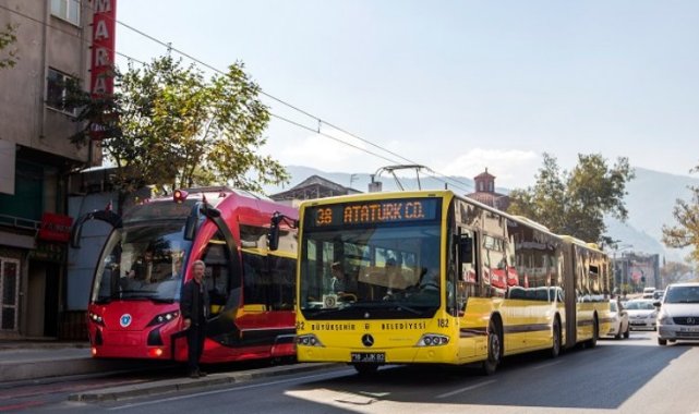Bursa'da kadınlara ulaşım ücretsiz