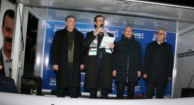 Bursa'da Saadet adayı Akkaya'dan AK Parti'ye açık çağrı... İsrail'le ticareti kesin adaylıktan çekileyim