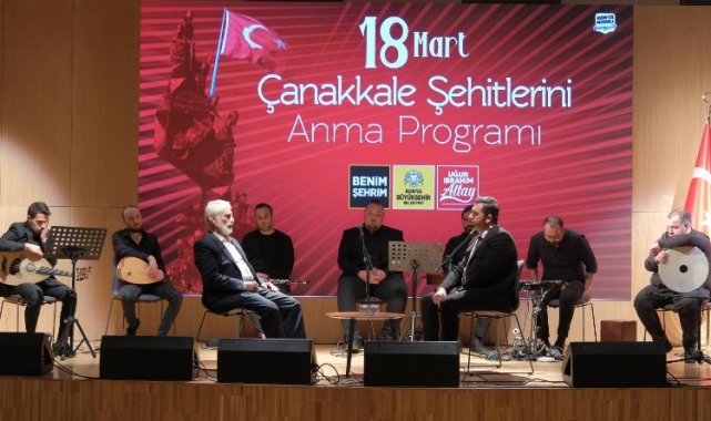 Çanakkale Şehitleri Konya'da anıldı