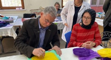 CHP'li Dalgıç'tan Mudanyalı üretici kadınlara destek sözü