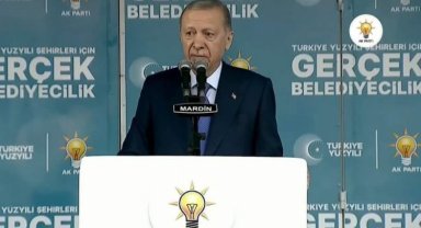 Cumhurbaşkanı Erdoğan Mardin'den İsrail'e seslendi