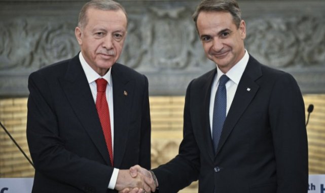 Cumhurbaşkanı Erdoğan'dan Miçotakis'e kutlama telefonu