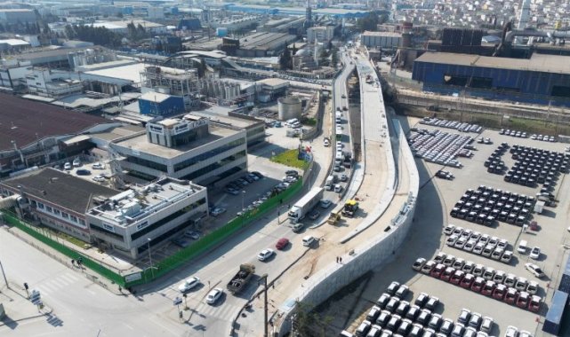Darıca'daki köprü inşaatında sona doğru