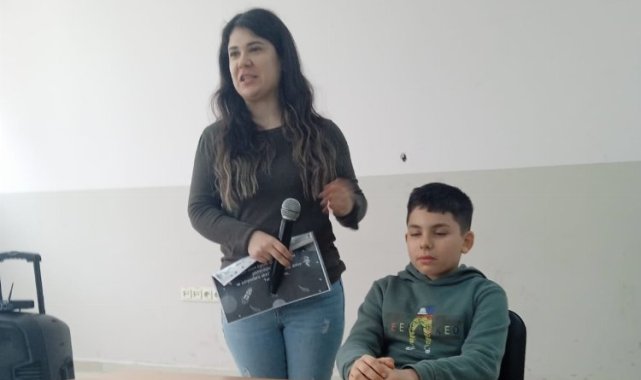 Depremzade öğrenciye veda etkinliği