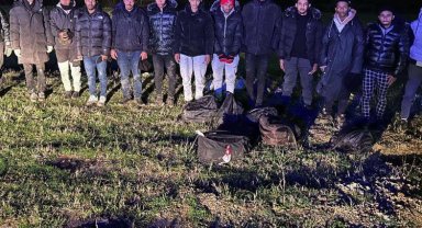 Edirne'de 1 haftada 215 göçmen yakalandı