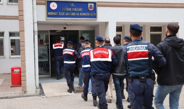 Edirne'de 5 terörist yakalandı