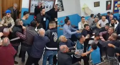 Elazığ'da seçim gerginliği! Sopa ve yumruklar havada uçuştu!