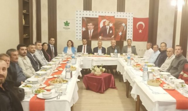 Gelecek Partisi Keşan Belediye Başkan Adayı Aydoğan Ersöz'den iftar yemeği