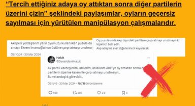 İletişim'den 'oy manipülasyonu'na karşı uyarı!