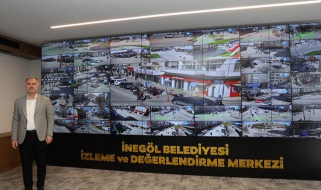 İnegöl'de olası olumsuzluklara 'Akıllı Şehir' önlemi