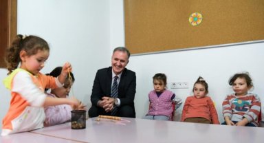 İnegöl'deki çocuklar eğitim hayatına ilk adımı burada atacak