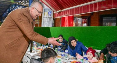 Karacabey'de anlamlı iftar buluşması